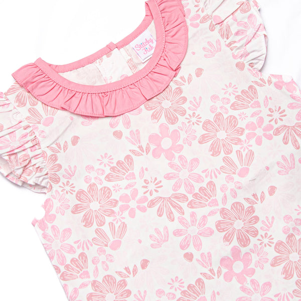 Growing Groovy Short Set, Pink
