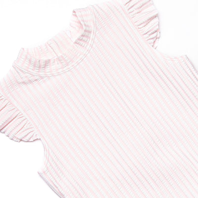 Sandy Shore Seersucker One Piece, Pink