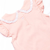 Everyday Eyelet Embroidered Short Set, Pink