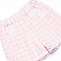 Everyday Eyelet Embroidered Short Set, Pink