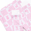 Hare Hopscotch Bamboo Pajama Set, Pink