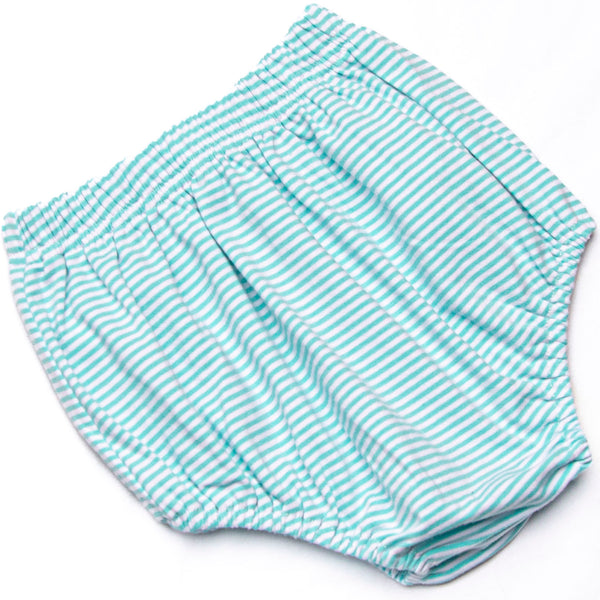 Whirlybird Winds Smocked Collared Diaper Set, Mint