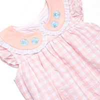 Everyday Eyelet Embroidered Bubble, Pink