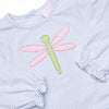 Dragonfly Days Applique Diaper Set, Blue