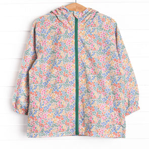 Island Blooms Raincoat, Green