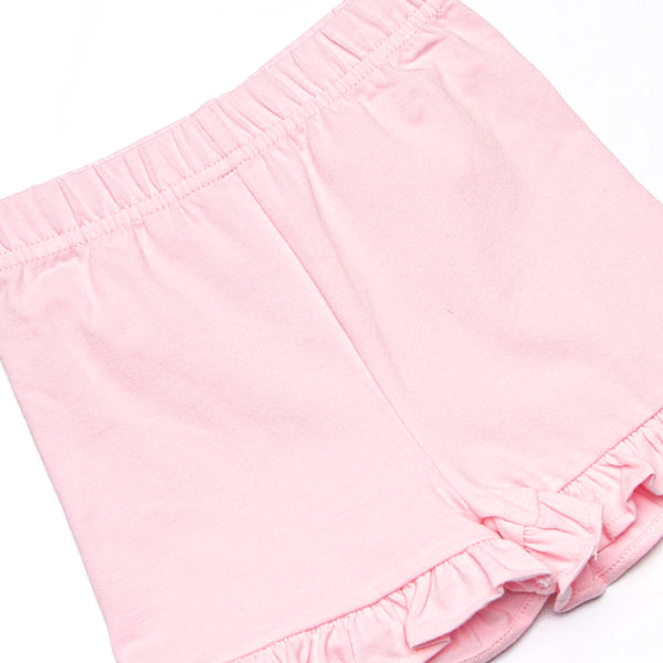 Charlotte Short Set, Yellow Seersucker