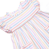 Summer Sunshine Ruffle Short Set, Pink