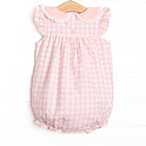 Everyday Eyelet Embroidered Bubble, Pink