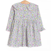 Park Avenue Poodle French Knot Embroidered Dress, Pink