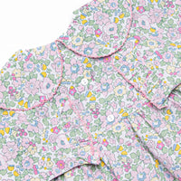 Park Avenue Poodle French Knot Embroidered Diaper Set, Pink