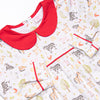 Down South Days Romper, Red