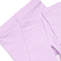 Blooming Belle Applique Collared Legging Set, Purple