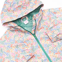 Island Blooms Raincoat, Green