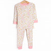 Cottontails and Carrots Bamboo Pajama Set, Pink