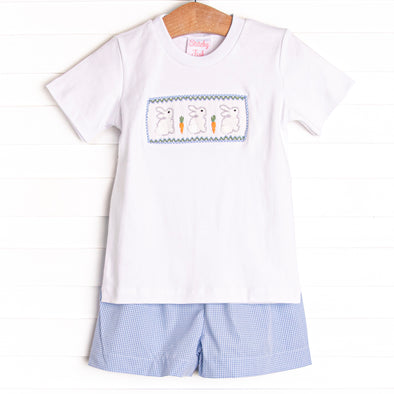 Smocked easter online outfit boy