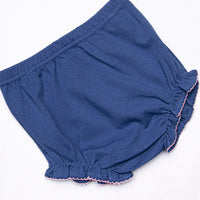 Best in Show Applique Diaper Set, Blue