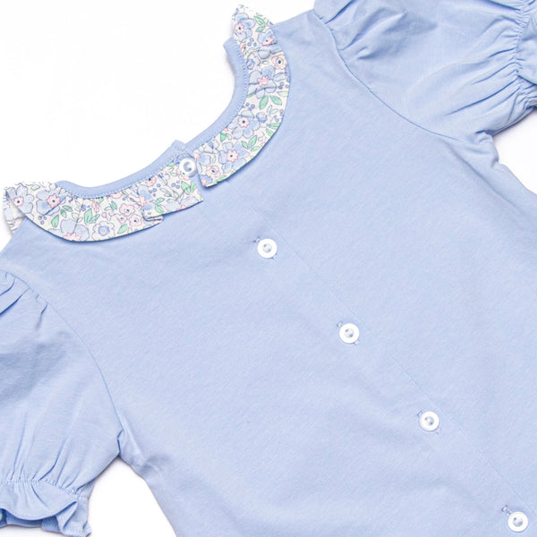 Baltimore Blues Skirt Set, Blue
