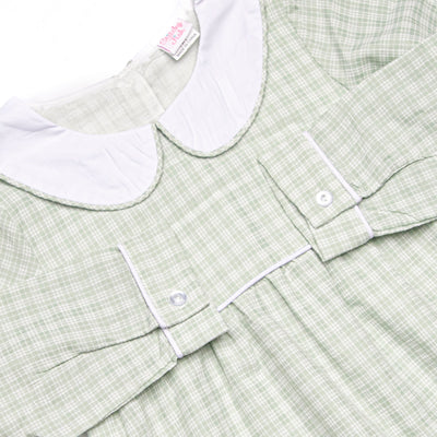 Effortless Days Long Romper, Green