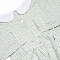 Effortless Days Long Romper, Green