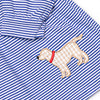 One Lucky Pup Applique Legging Set, Blue