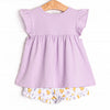 One Cute Chick Ruffle Short Set, Purple