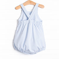 Pacific Palms Applique Bubble, Blue