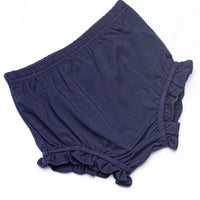 Campfire Classic Scalloped Collar Diaper Set, Navy