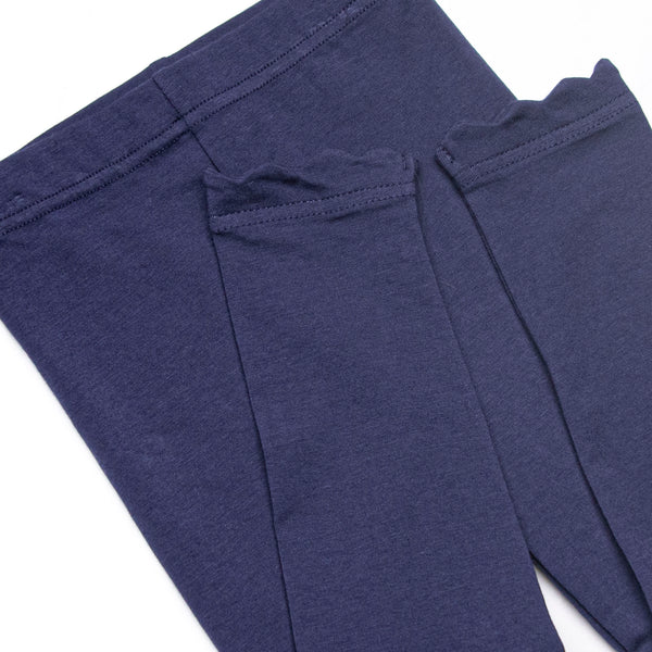 Campfire Classic Scalloped Collar Legging Set, Navy