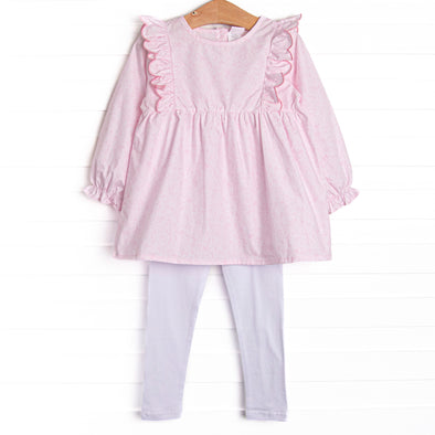 Delightful Days Legging Set, Pink