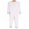 Bunny Blessings Bamboo Pajama Set, Pink