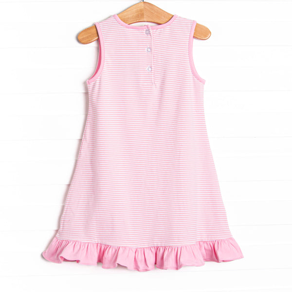 Pacific Palms Applique Dress, Pink