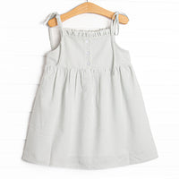 Pacific Palms Smocked Dress, Green