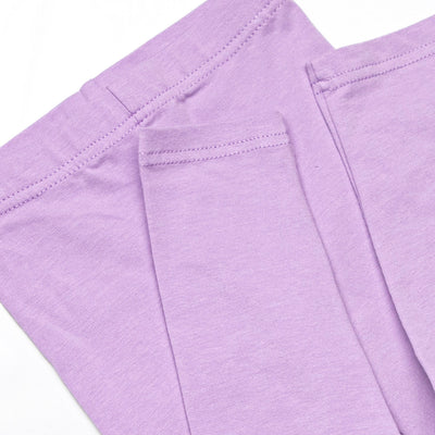 Dot Your Darling Collared Pocket Legging Set, Purple