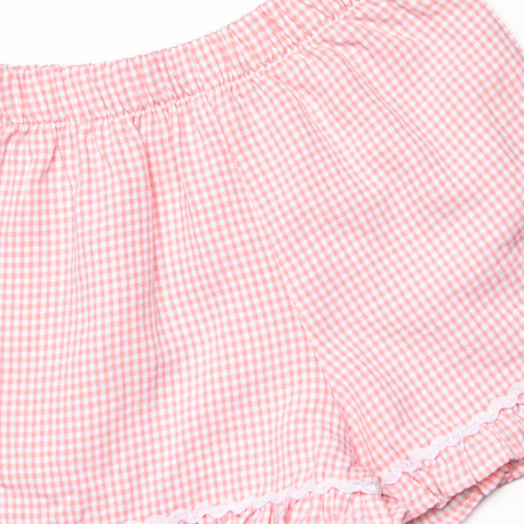 Happy Hunt Ruffle Short Set, Pink