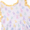Boppin' and Hoppin' Ruffle Short Set, Yellow