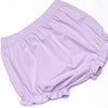 Patches of Petals Diaper Set, Purple