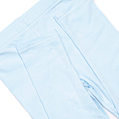Dot Your Darling Collared Pocket Legging Set, Blue