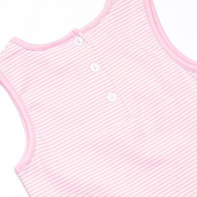 Pacific Palms Applique Dress, Pink