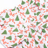 Tinsel Trees Ruffle Legging Set, Green