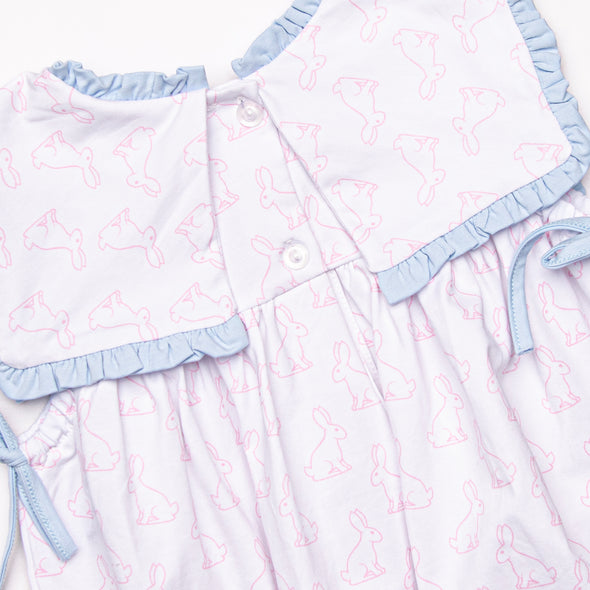 Bunny Blessings Dress, Pink