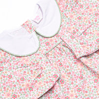 Berry Blitz Blooms Diaper Set, Green