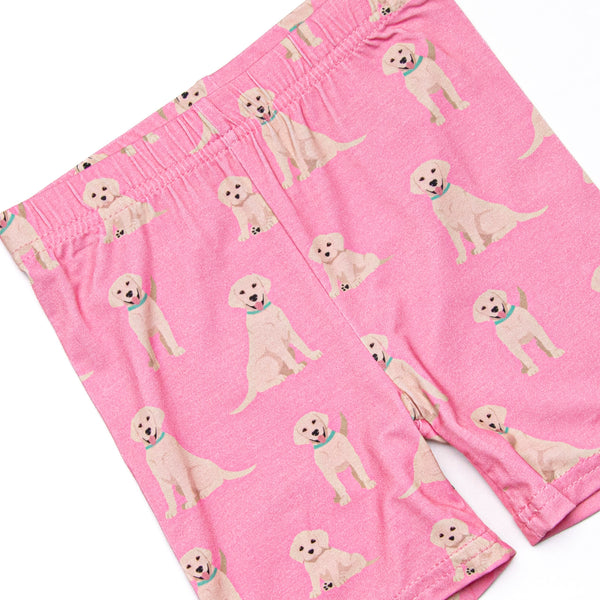 PJ Pal Bamboo Pajama Short Set, Pink