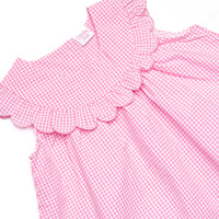 Stacked Supplies Applique Dress, Pink