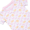 Hay Bale Hens Bamboo Pajama Short Set, Pink