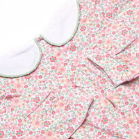 Berry Blitz Blooms Diaper Set, Green