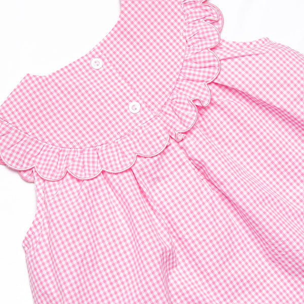 Stacked Supplies Applique Dress, Pink