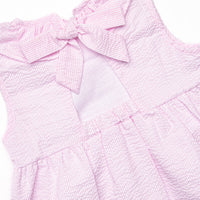 Spring Seersucker Dress, Pink
