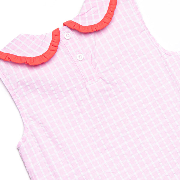 Write on Track Applique Dress, Pink