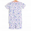 Penelope Purple Bamboo Pajama Short Set, Purple