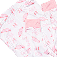 Plies and Pirouettes Bamboo Pajama Set, Pink